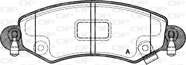 Plaquettes de frein Opel Agila 1.2 16V idéales pour trajets urbains