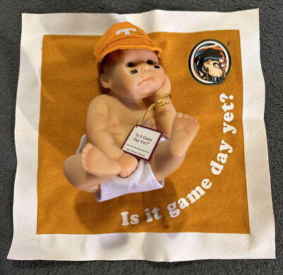 Ashton Drake Tennessee Vols Babies ''Is It Game day Yet?'' #1 Fan Doll Baby