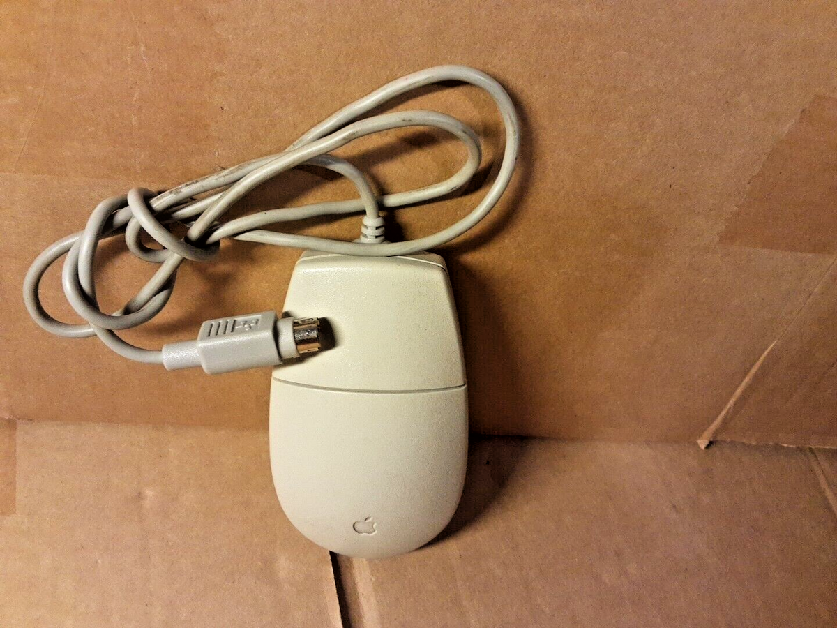 Apple Mac M2706 Vintage Apple Desktop Bus Mouse for ADB Macintosh