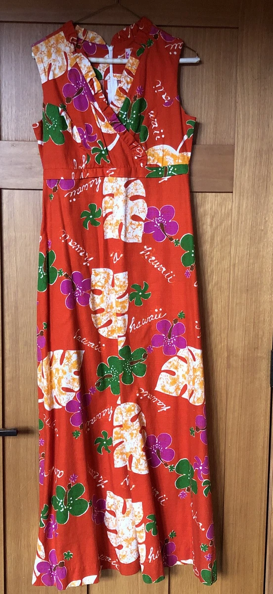 Maillot De Bain Vintage Sears Sea Stars – Taille S – Années 60 – Hawaïen Floral – Made USA