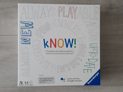 Ravensburger kNOW! Interaktives Quizspiel Powered By Google Komplett