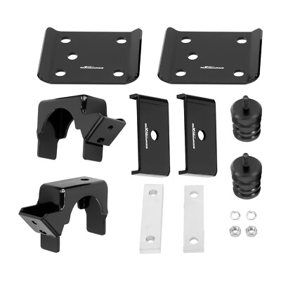 Rear Axle Lowering Kit For GMC Sierra Chevy Silverado 1500 6-LUG 1/2 TON 07-18