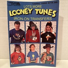 Looney Tunes Iron On Transfers Book READ Leisure Arts 1995 177 Pg Taz Bugs Bunny