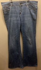 Gap Women  s Jeans 18/34r 43x31 Wide Leg Medium Wash