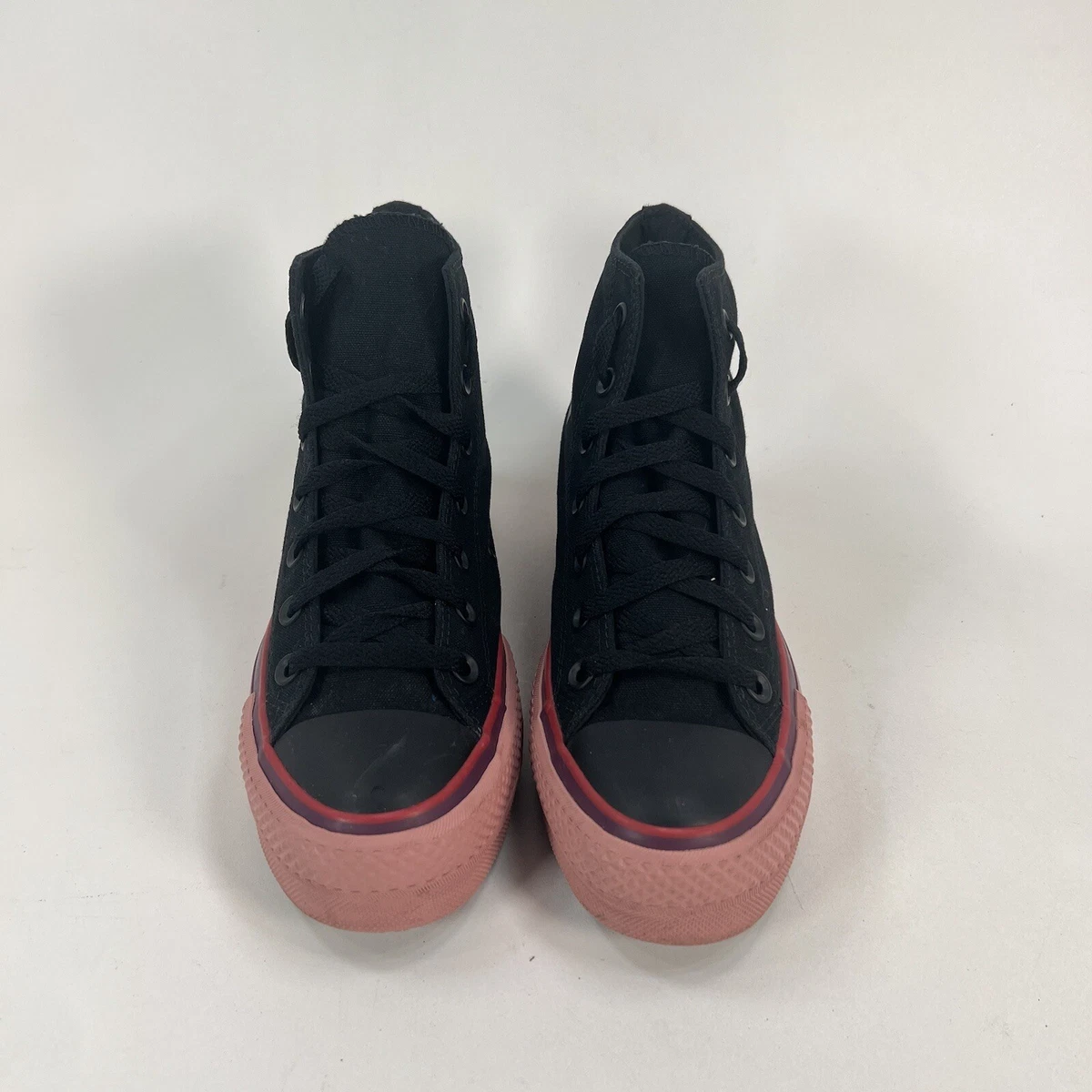 Converse OPI Chuck Taylor All Star Lift High Top Women Size 7 566556C Pink Black