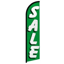 Sale Windless Swooper Flag Sale Flag GN/WT