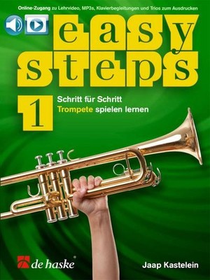 EASY STEPS 1 TROMPETE (DE) - SCHRITT FUR SCHRITT TROMPETE SPIELEN LERNEN - 
