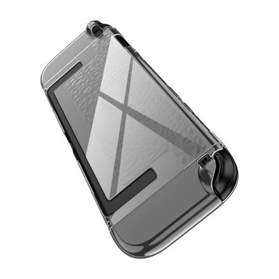 Split Design Protective Case Detachable Cover for Gaming Device Clear