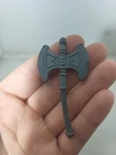 Vintage MASTERS OF THE UNIVERSE HE-MAN Battle Axe GRAY MOTU 5040-2239
