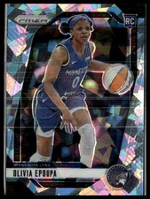 2024 Panini Prizm WNBA #95 Olivia Epoupa Ice Prizms