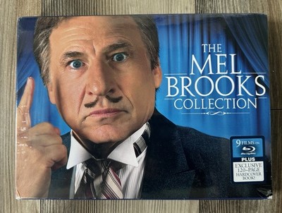 Mel Brooks Collection - 9 Disc Blu-Ray Box Set & Collectible HC Book   SEALED!!