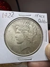 1922 Peace Dollar Silver Coin