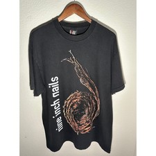 Nine Inch Nails 1994 Vintage Reprint Single Stitch Black T-shirt Giant Tag