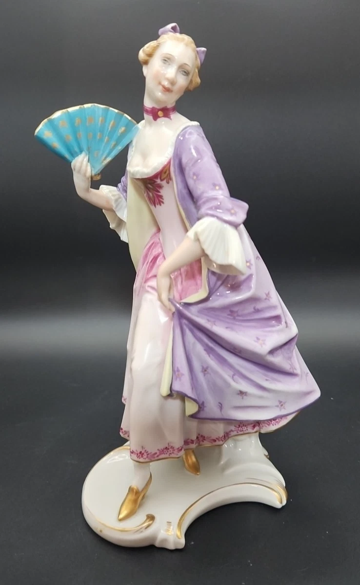 Art Deco Rosenthal Porzellanfigur Figur 961 Gebettänzerin Tänzerin Gustav Oppel