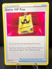 Battle VIP Pass 225 Uncommon Pokemon Fusion Strike 264 2021