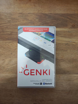 Genki Bluetooth Audio Adapter - USB-C High-Performance (aptX LL, Dual-Stream)