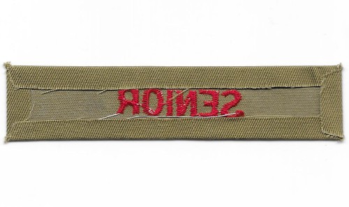 Senior 1957-1971 Khaki Cloth Uniform Program Strip Boy Scout of America BSA - Picture 2 of 2