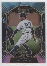 2021 Panini Select Concourse Cosmic Prizm Deivi Garcia #67 c2a