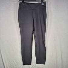 Express Women's Black Columnist Ankle Pull-On Ponte Pants Womens Size Small