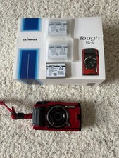 Olympus Tough TG-6 12.0MP Point Shoot Digital Camera - Red