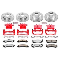 Power Stop Kc2015-36 Z36 Truck / Tow 1-click Brake Kit W/ Calipers For Escalade