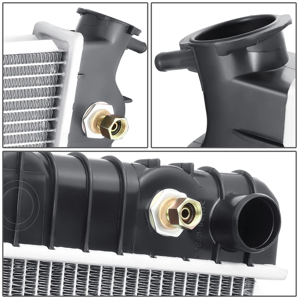 Radiador de núcleo de aluminio con motor Bonneville 3,8 DPI 921 para 88-93 Lesabre OLD 88 98 Foto 4 de 4