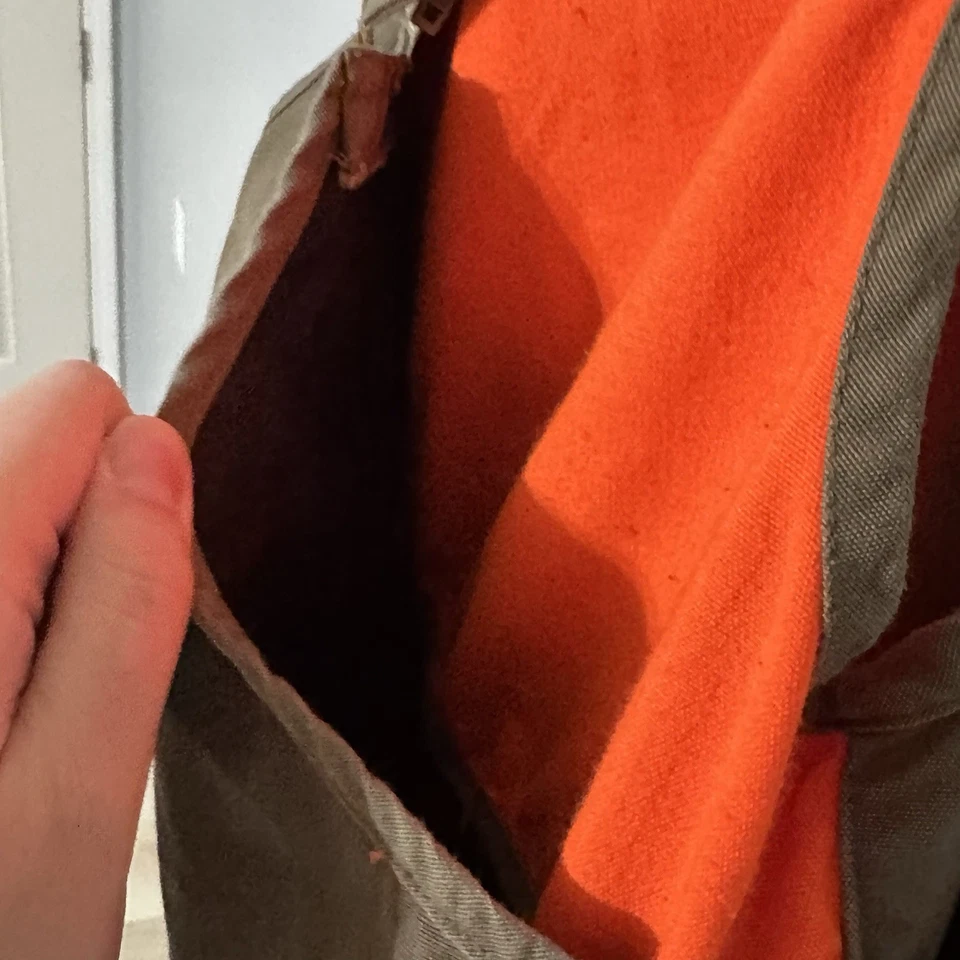 Redhead Large Safety Upland Game Pouch Hunter Blaze Safety Orange Canvas Vest - Image 4 of 4