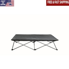 Extra Long Portable Bed Fitted Sheet Lightweight Durable Easy Setup Travel Cot