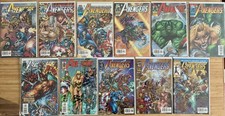 THE AVENGERS #1 (two variants), 2 3 4 5 6 7 8 9 10 (1996 Marvel) 