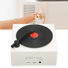 X10 Vinyl Record Player Style Bluetooth Speaker Old Fashioned Classic Style DZHC