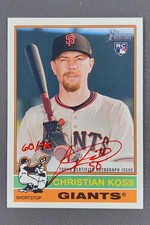 2025 Topps Heritage High Number Christian Koss Real One RC Auto /76 #ROA-CK