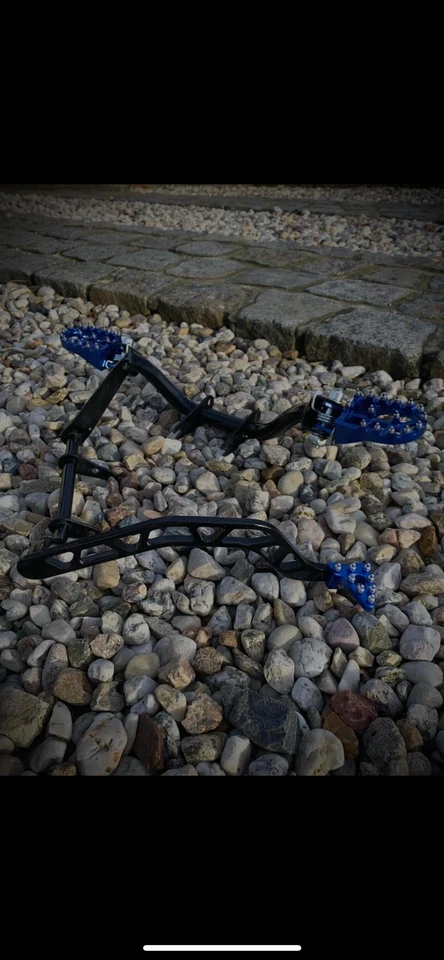 Simson CNC Fußrastenträger und Bremshebel Set - Bild 2 von 4