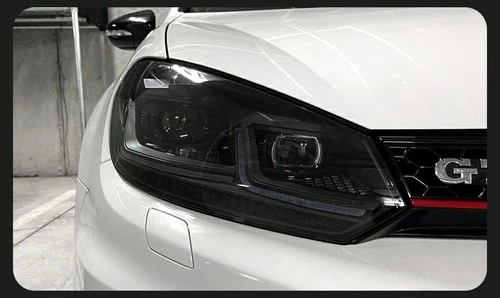 For VW Golf 6 Mk6 2009-2014 LED Headlight DRL Turn Signal Projector Lens   - Picture 7 of 11