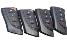LOT OF 4 OEM LEXUS SMART KEY FOB LOT KEYLESS ENTRY FOB LOT HYQ14FBZ 4 buttons