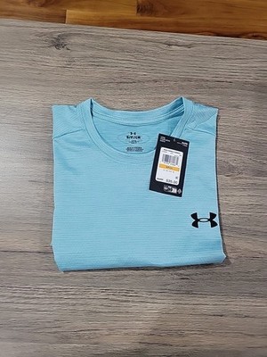 Under Armour UA Tech Vent Men's T-shirt. Blue Haze Size Small
