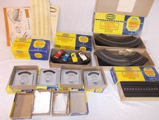 AURORA MODEL MOTORING 4 LANE VIBRATOR SLOT CAR SET #1505 WITH 4 CARS LOT #Z-168