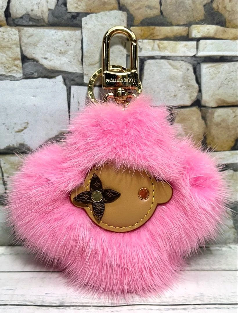 Louis Vuitton Fur Key Chains, Rings & Finders for Women for sale