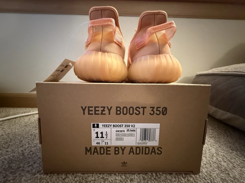 Adidas Yeezy Boost 350 V2 Zapatos Para Hombre Mono Arcilla GW2870 Talla EE. UU. Para hombres 11.5 Foto 3 de 4