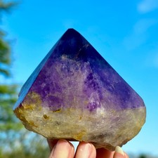 480G Natural Amethyst Cluster Quartz Crystal Backbone Mineral Specimen Healing