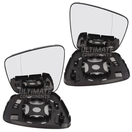 Wing Mirror Glass For Nissan Townstar Van 2023-> Wide Angle Heated Left & Right