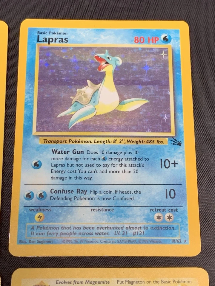 Vintage Holo Rare Pokemon TCG WOTC 1999 Base Set, Fossil, Rocket MP/HP Nidoking - Image 4 of 4