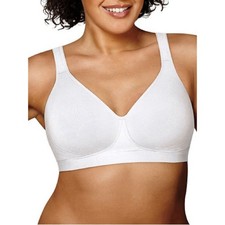 Playtex 18 Hour Cotton Stretch Ultimate Lift  Support Wireless Bra 40B