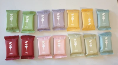 WUWEOT 14 Reusable Compressed Cotton Flannels Towel Face Hand Washcloth Travel Festival