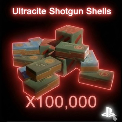 X100,000 ULTRACITE SHOTGUN SHELLS AMMO PS4 PS5 FALLOUT 76