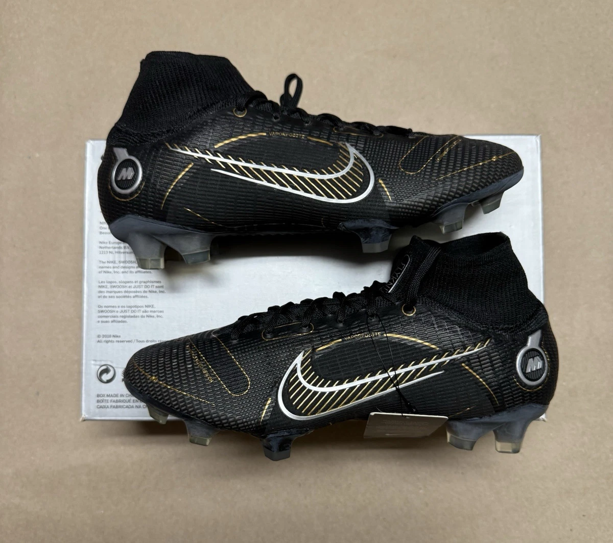 Las mejores ofertas en Nike Mercurial Superfly 8 Elite FG Black
