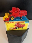 Vintage Matchbox #65 Claas Combine Harvester. Regular Wheels WITH BOX!