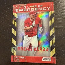 2025 Topps Stadium Club - In Case of Emergency Mike Trout #ICE-25
