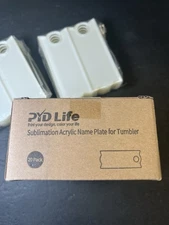 Pyd Life Designs Name Plate Tumbler Topper For Stanley Cup Acrylic 20 Pc NIB