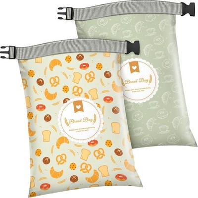 2 Pack Bread Bags for Homemade Bread, 17''×13'' Reusable Bread Bag for Fresh Ke...