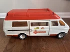 Vintage Tonka Rescue Ambulance Van Stretcher Figure 1970s Pressed Steel